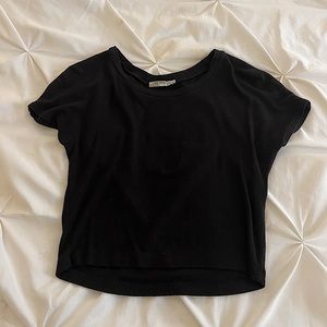 Zara black t shirt